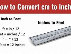 Image result for 3 Feet to Inches