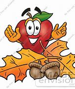 Image result for Fall Apple Cartoon