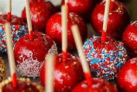 Image result for Sprinkled Candy Apples