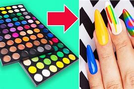 Image result for 5 Minute Crafts Girly Nail Hacks