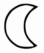 Image result for Cartoon Moon Black and White