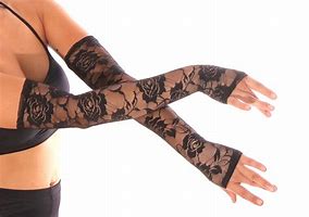 Image result for Long Lace Gloves