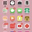 Image result for iPhone Home Screen Layout Gold