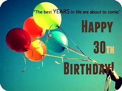 Image result for Happy 30th Birthday Man