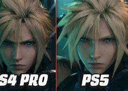 Image result for FF7 Remake PS4 vs PS5