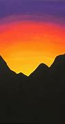Image result for Night Sunset Painting
