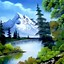 Image result for Bob Ross Painting Kids