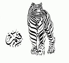Image result for Arabic Calligraphy Art Animal