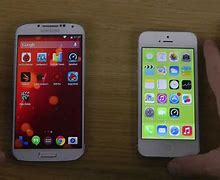 Image result for Samsung Galaxy S4 vs iPhone 5