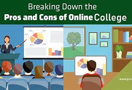 Image result for Pros and Cons of Online College