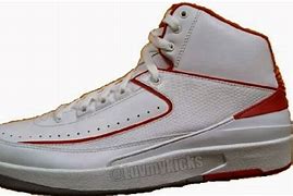 Image result for Jordan 2 White Red