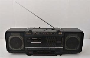 Image result for JVC Music System with Tape Player
