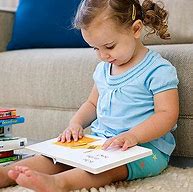 Image result for Toddlwer with Book