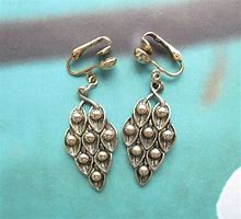 Image result for Hook Clip Earrings