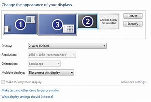 Image result for Display Not Detected Windows 1.0