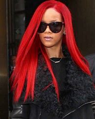 Image result for Rihanna Hairstyles Red Hair