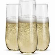 Image result for Plastic Champagne Flutes Glasses in Trinidad