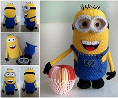 Image result for Minion Baby Hat Crochet Pattern