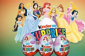 Image result for Disney Princess Kinder Surprise Eggs