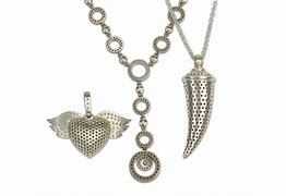 Image result for Silver Phone Necklace