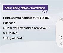 Image result for Netgear WiFi Extender Ex3110 Setup