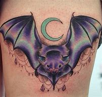 Image result for Bat Skull Tattoo