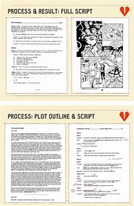 Image result for Graphic Novel Script Template