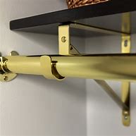 Image result for Brass Closet Rod