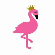 Image result for Cute Queen Flamingo SVG