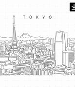 Image result for Tokyo Skyline Vector