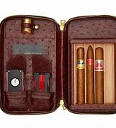 Image result for Leather Cigar Case