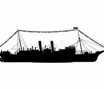 Image result for Old Ship Silhouette