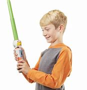 Image result for Luke Skywalker Green Lightsaber Toy Blade Builders