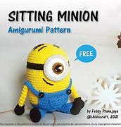 Image result for Free Sitting Minion Pattern