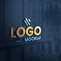 Image result for 3D Glass Wall Logo Mockup