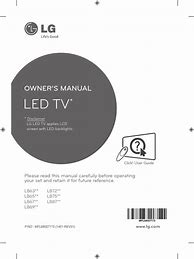 Image result for LG TV User Manuals