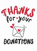 Image result for Thank You for Your Donation Sign