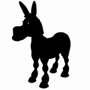 Image result for Donkey Silhouette Clip Art Free