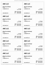 Image result for Free Business Card Templates for Word