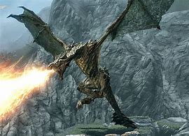 Image result for Skyrim Dragon Fire
