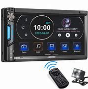 Image result for Double Din Stereo with Front and Rear Camera