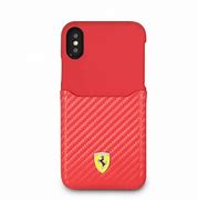 Image result for Ferrari iPhone X Case Carbon Fiber