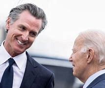 Image result for Gavin Newsom Biden