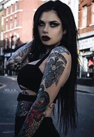 Image result for Promotion Lines for Tattoo Shop with Goth Theme