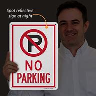 Image result for No-Parking Signage