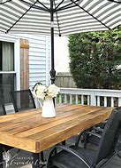 Image result for Build Your Own Patio Table