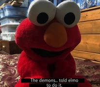 Image result for Elmo Devil Meme