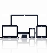 Image result for Computer iPad Phone Electronic Devices Images Black and White Vector Free Download