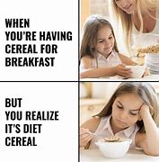 Image result for Eating Cereal Meme