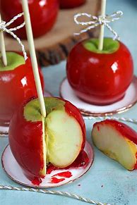 Image result for Homemade Candy Apples